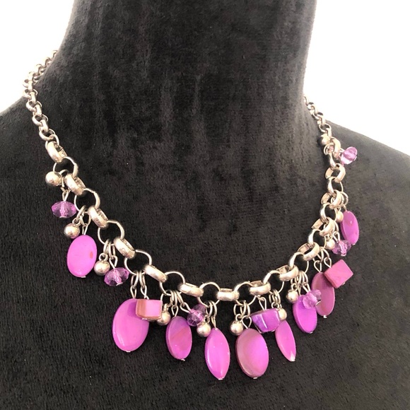 10 Necklaces Pink/Red tones (10 pieces) - Picture 4 of 11